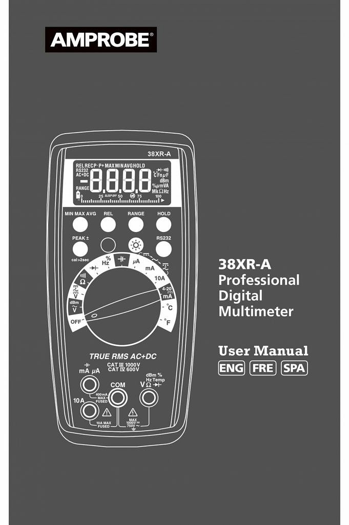 Amprobe 38XR Pro-testmeter