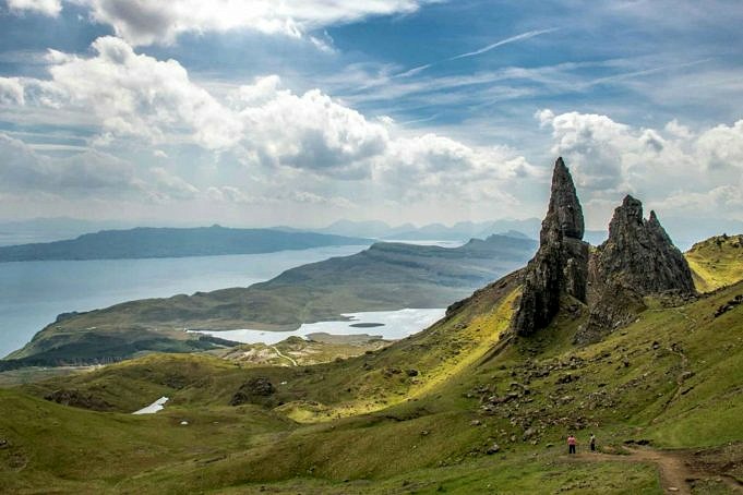 Schotland En Zijn Eilanden. Bezoek Het Eiland Skye